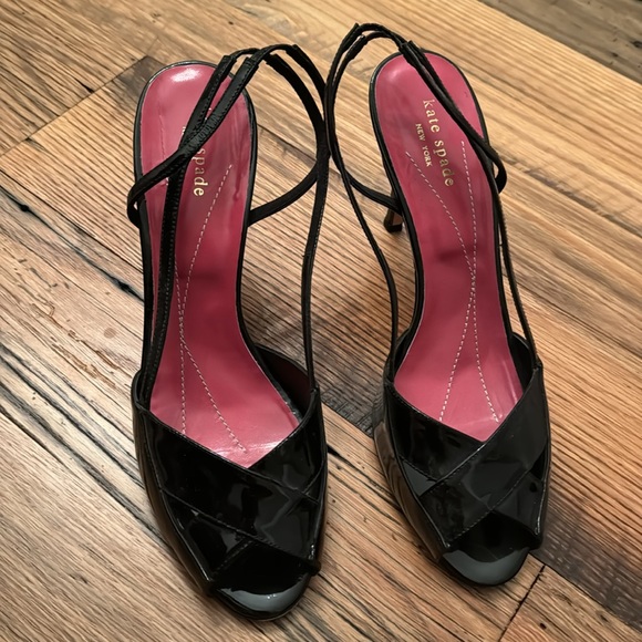 Kate Spade Heels; barely worn, gently used. Original price is a guess. - Picture 1 of 3